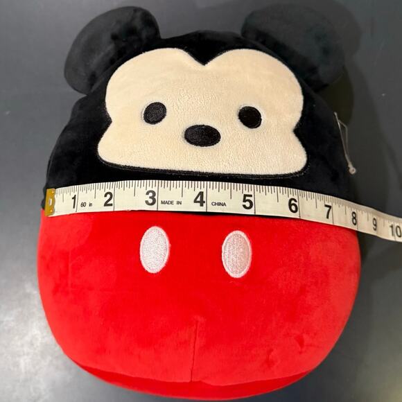 Squishmallows Disney Mickey Mouse Plush Toy Small 9 in - Picture 3 of 4
